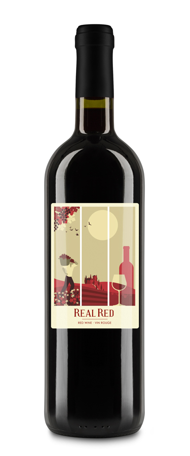 REAL RED WINE LABELS - Click Image to Close